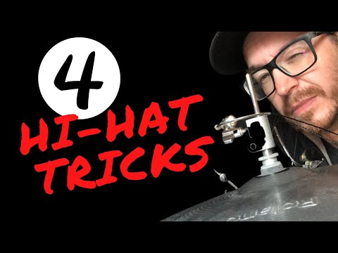 4 Hi-Hat Tricks die jeder Schlagzeuger kennen sollte!