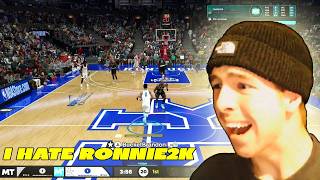 I Officaly Hate Ronnie2K After I Upgraded My Myteam And Get Ragebaited By The Refs