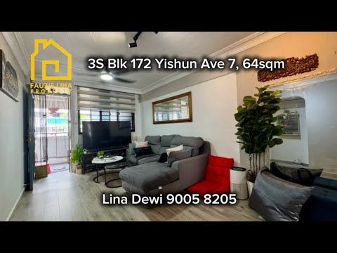 172 Yishun Avenue 7, 172 Yishun Avenue 7, Sembawang / Yishun, 2 Bedrooms, 689 sqft, HDB Flat For Sale, by Lina Dewi, 500262429 - PropertyGuru.com.sg