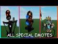 PIGGY ALL CHARACTERS WITH SPECIAL UNIQUE EMOTES ANIMATIONS SHOWCASE OUTDATED