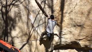 Video thumbnail of The Habit, 三段 (7c+). 瑞牆 (Mizugaki)