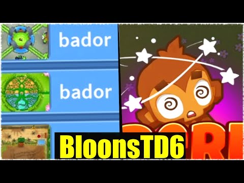 ICH SPIELE DIE BELIEBTESTEN "BADOR" CHALLENGES! - Bloons TD6 [Deutsch/German]