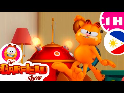 🤖 Malas si Garfield sa mga robot! 🤖