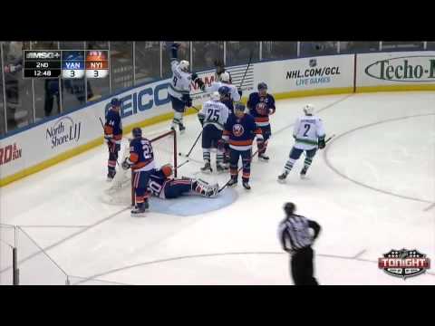 Canucks @ Islanders Highlights 10/22/13