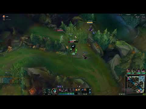 Disrespecting shaco support