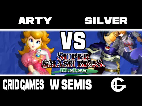 Arty (Peach) VS Silver (Sheik/Marth) | Grid BiWeekly Winners Semis