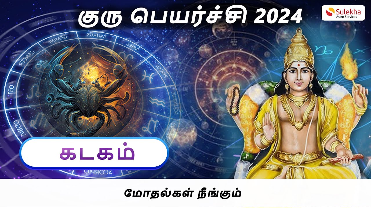 2024 Jupiter Transit Predictions for Kadaga Rasi | கடகராசி குருபெயர்ச்சி பலன் 2024 #கடகம் #kadagam