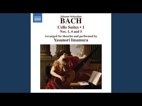 Cello Suite No. 1 in G Major, BWV 1007 (Arr. for Theorbo by Yasunori Imamura) : I. Prélude