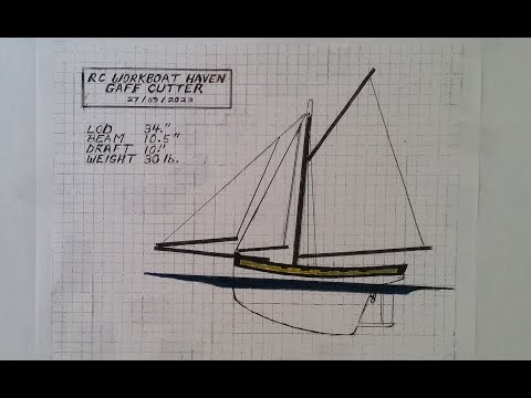 RC Gaff Pilot Cutter Build Part 1