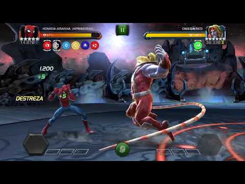 Aranha Stark vs Omega Red