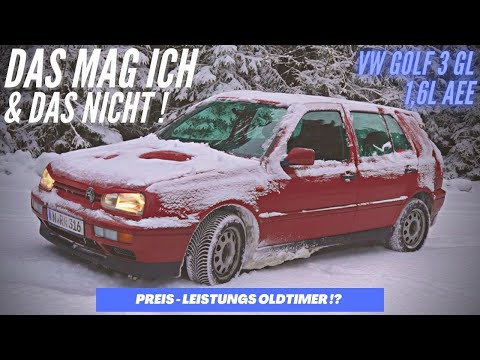 VW Golf 3 GL | Dinge die ich mag & die ich nicht mag🤔 Alltagstauglicher Oldtimer oder Verzichtsauto