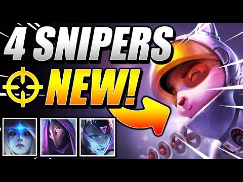NEW TEEMO 4 SNIPER is THE BEST!! - TFT Teamfight Tactics Galaxies 10.12 Patch Guide SET 3 Meta Comps