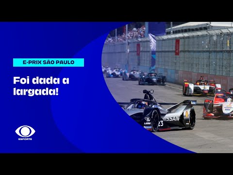 Fórmula E: Veja a largada do E-Prix de São Paulo de 2024, no Circuito de Rua do Anhembi