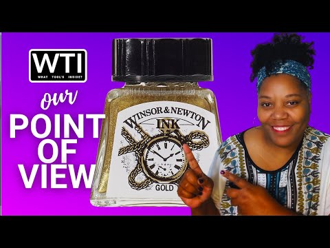 Winsor & Newton Drawing Ink Bottle - WTI product video review