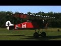 Fokker D VII Taxi Run Tail Shoe Test Kermit Weeks