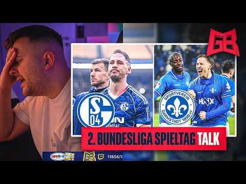 Schalke SCHLÄGT sich SELBST..🙄 Darmstadt neuer TABELLENFÜHRER 🥇 GamerBrother 2. LIGA TALK 😬