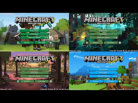 How To Make Your Own Minecraft GUI Tutorial ¦ How To Make A Custom Minecraft Home Page ¦ WORKS 1.19