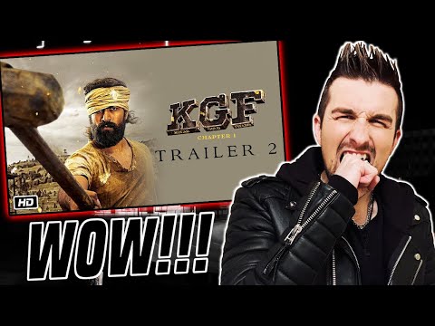 FIRST TIME watching KGF Trailer 2 | Hindi | Yash | Srinidhi | 21st Dec 2018 (REACTION!!!)