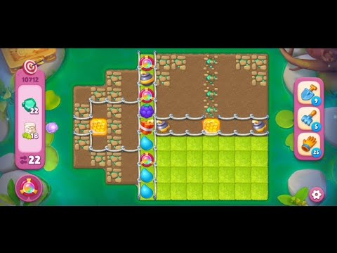 Gardenscapes / Challenge level ; 10712