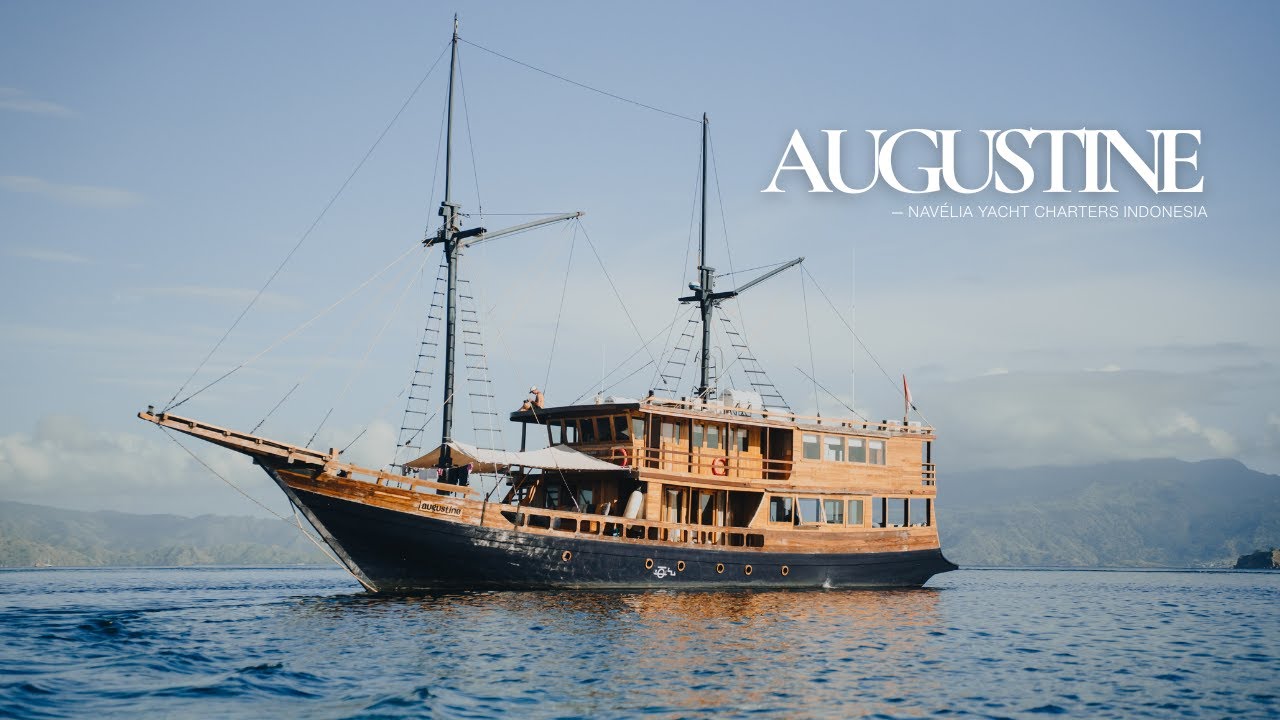 Augustine video tour — luxury yacht charter Indonesia