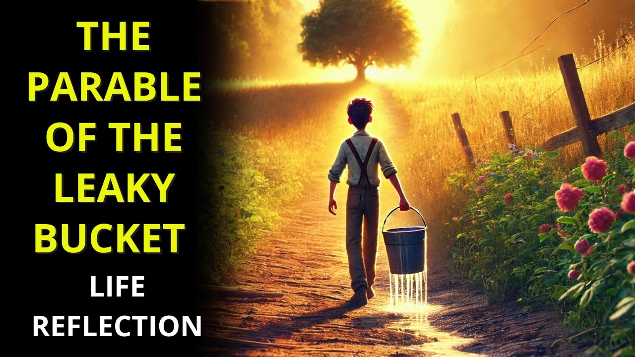 The Story of the Leaky Bucket: A Lesson That Will Change Your Life | Inspiring Parable