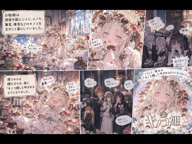 [No.74]滅亡の国のキノコ姫