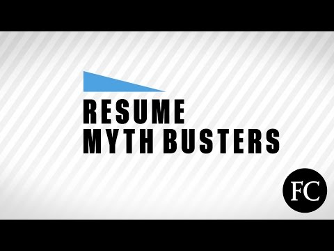 Three Resume Myths You Shouldn t Believe