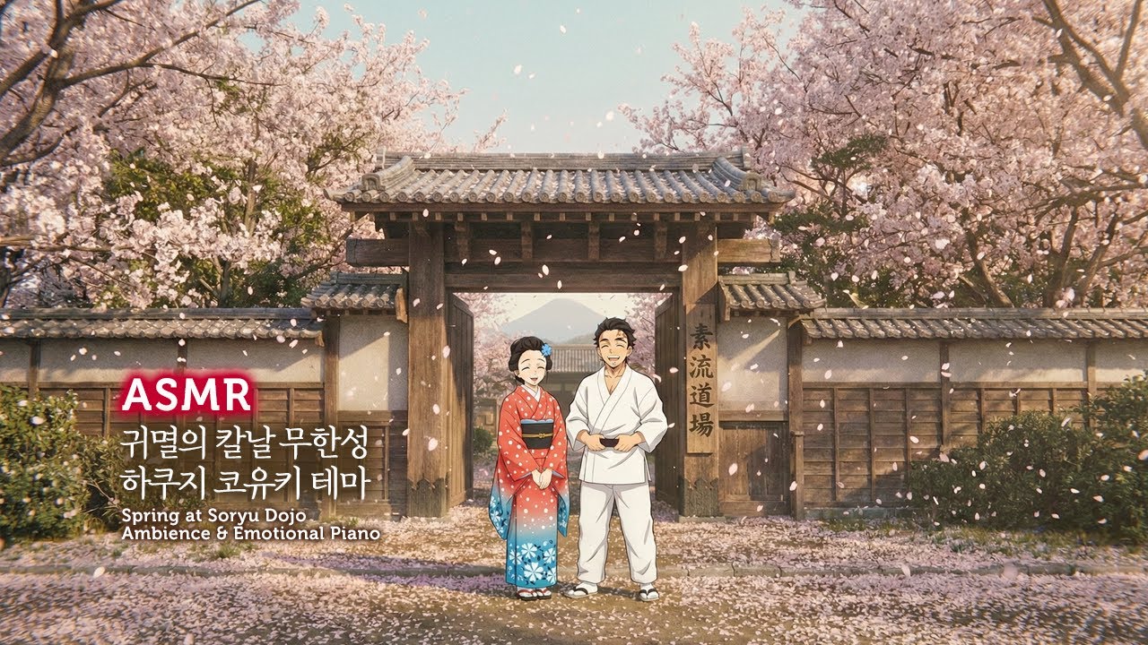 하쿠지&코유키 Playlist ❄️ 강하지 않아도 괜찮아, 그저 당신이면 충분했어요 | 귀멸의 칼날 무한성 ASMR 아카자