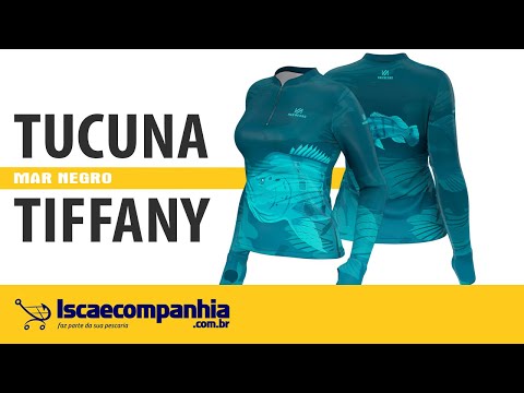Vídeo Camiseta Feminina Mar Negro 49429 - Tucuna Tiffany
