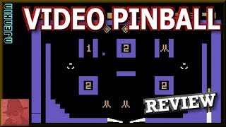 Video Pinball - on the Atari 2600 - with Commentary !!