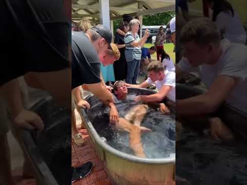 DEMONS 👿 👿 MANIFEST during water baptism!! - REACTION #jesus #bible #demons #christianity