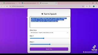 Download the video "Create a Text to Speech with the help of Html, Css and JavaScript | #coding #programming"
