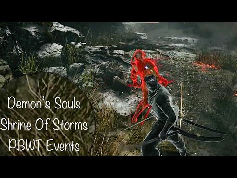 Demon's Souls - Shrine of Storms - Pure Black World Tendency Event