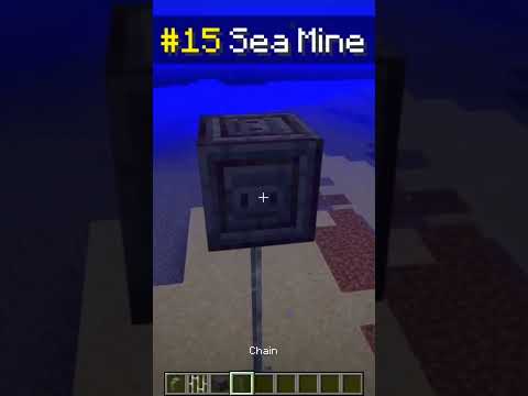 Unbelievable Minecraft Sea Mine Build Hack! 🤯 #shorts