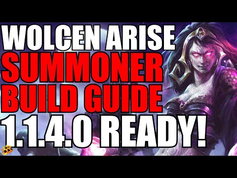 *Updated* Wolcen Summoner Build Guide!! 1.1.4.0 Ready!! Clear All Content!! Looks & Feels GOOOOD ;)