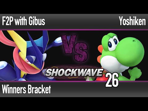 SW 26 Wii U - F2P with Gibus (Greninja, MewTwo) vs Yoshiken (Greninja) - Winners Bracket