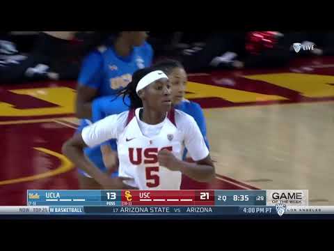 Women's Basketball: USC 65, UCLA 72 - Highlights 12/30/18