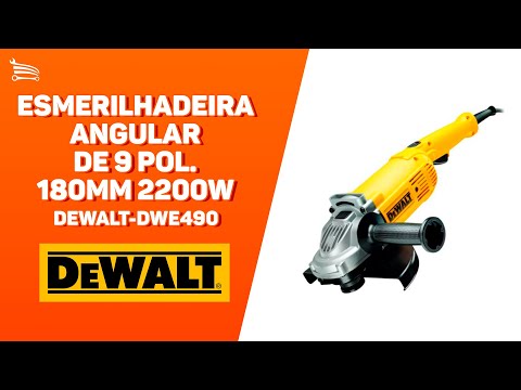 Amoladora Angular Dewalt Dwe490 230 Mm 9 Pulgadas 2200 W