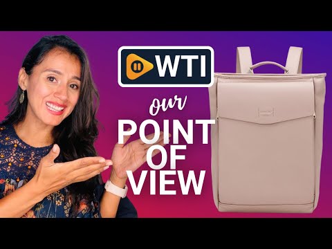 Kah&Kee Feaux Leather Backpack - WTI product video review