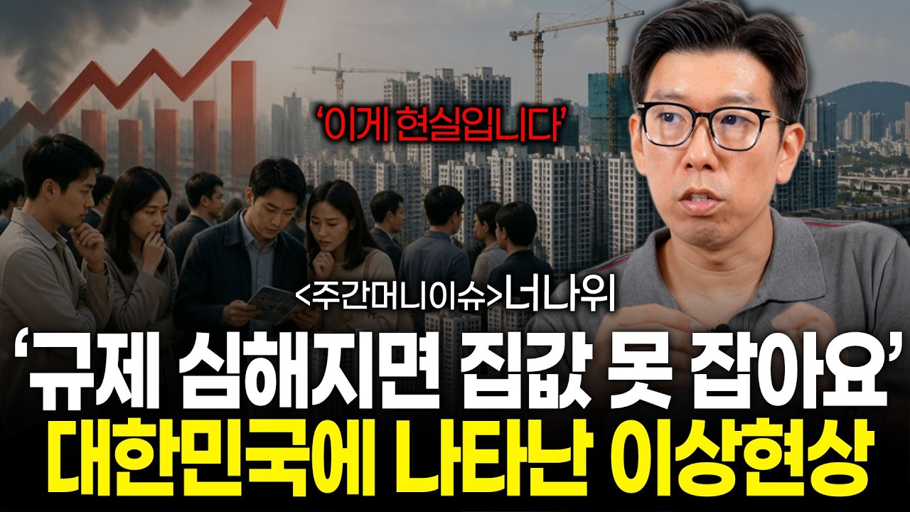 '부동산 규제 지역 추가 지정' 앞으로 부동산 이렇게 됩니다. (너나위의 주간머니이슈)