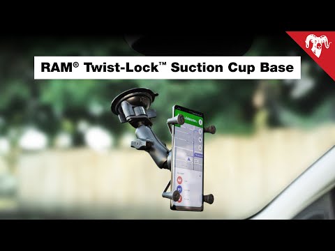 RAM® Twist-Lock™ Suction Cup Base with B Size Ball