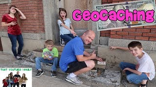 WE LEFT $100 AT GEOCACHE! / That YouTub3 Family