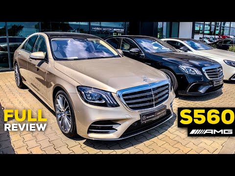 2019 MERCEDES S560 4MATIC Facelift V8 Full Review BRUTAL Luxury Interior Exterior Infotainment