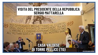 Il Presidente della Repubblica Sergio Mattarella incontra la Chiesa Valdese