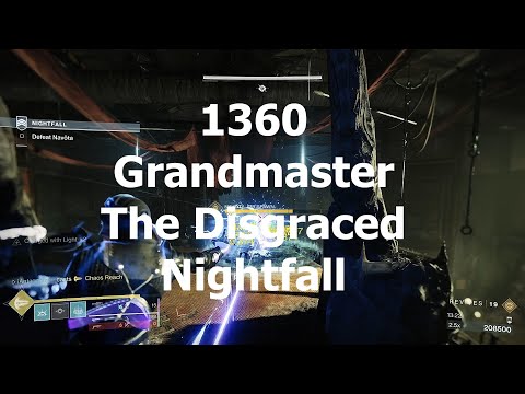 1360 Grandmaster The Disgraced Nightfall | Destiny 2 Beyond Light