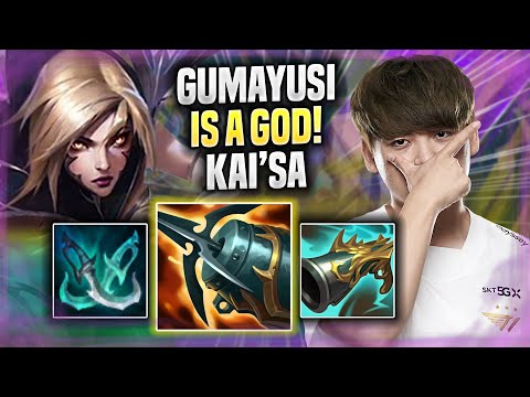 GUMAYUSI IS A GOD WITH KAI'SA! - T1 Gumayusi Plays Kai'sa ADC vs Lucian! | Preseason 2022