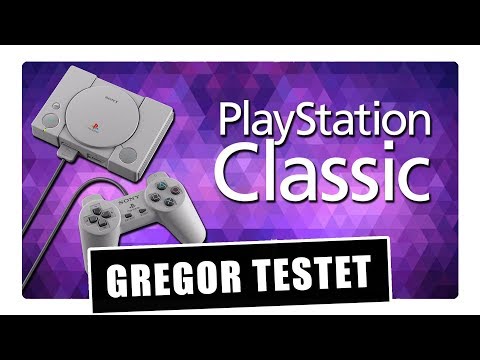 Gregor testet Sony PlayStation Classic Mini-Konsole (Review / Test)