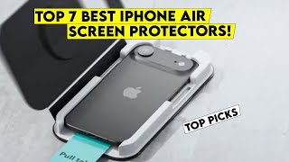 Top 7 Best iPhone Air Screen Protectors You Need Right Now!🔥