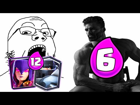 Counter WITCH & MEGA KNIGHT COMBO with 6 elixir?