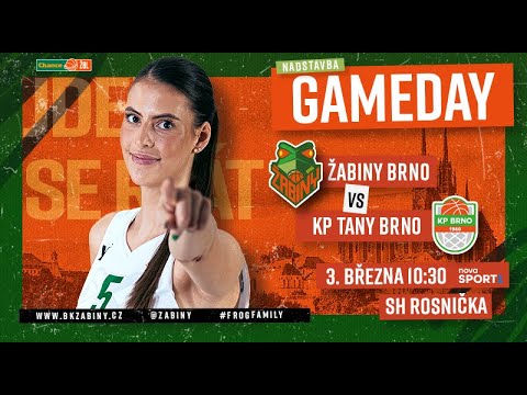 Nadstavba Chance ŽBL: Žabiny Brno - KP Brno, 3.3.2024